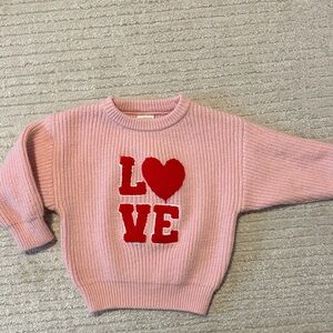 Pink Love Sweater